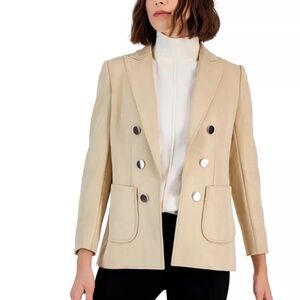 Like NEW Anne Klein Scuba Suede Jacket